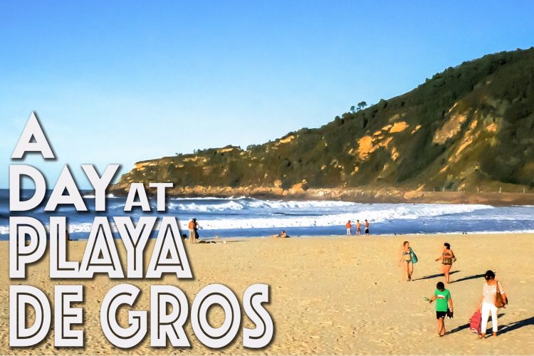 playa de gros beach