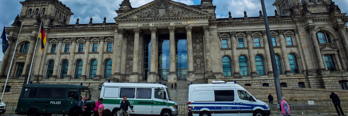 reichstag refugee protest