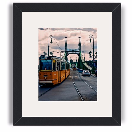 budapest framed print