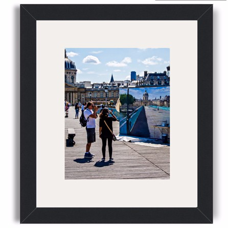playa del carmen framed print