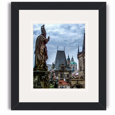 reykjavik framed print