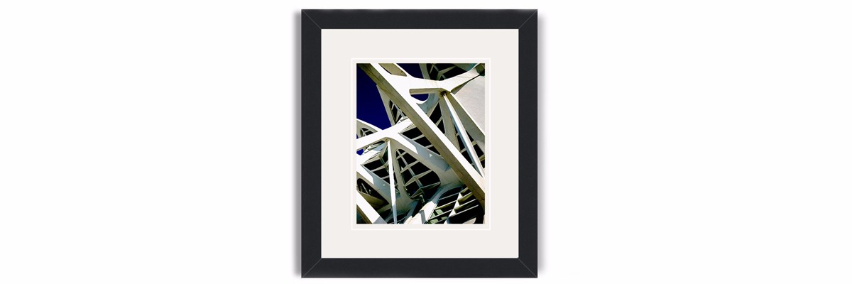valencia framed print