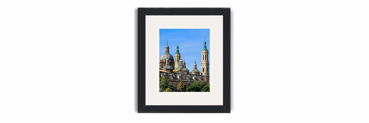 zaragoza framed print