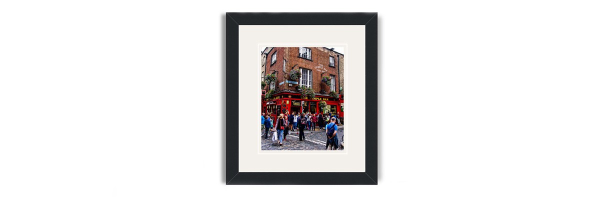 dublin framed print