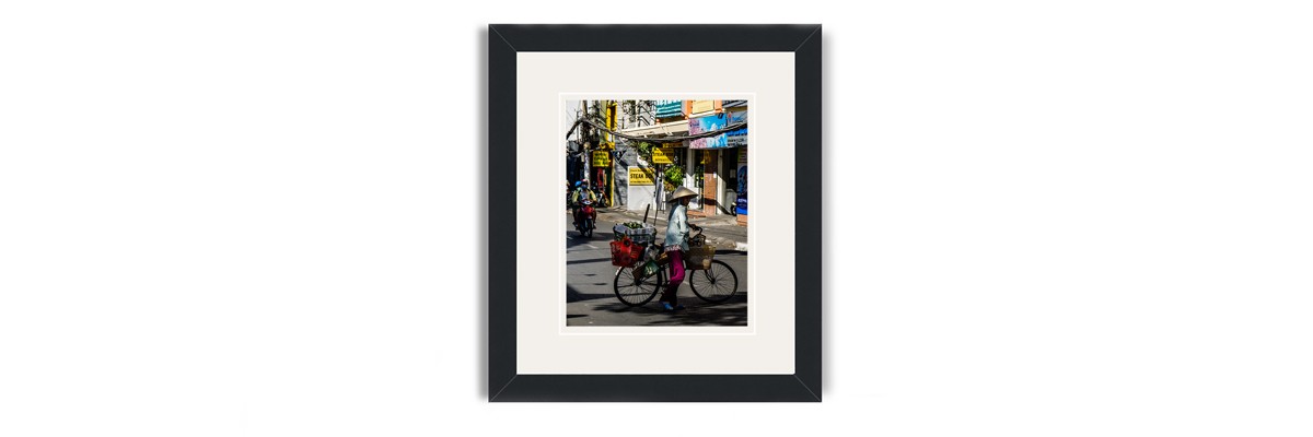 ho chi minh city framed print