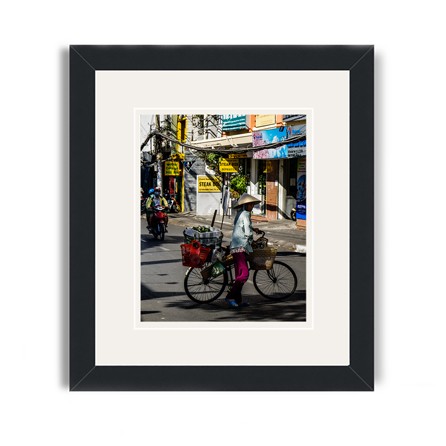 ho chi minh city framed print