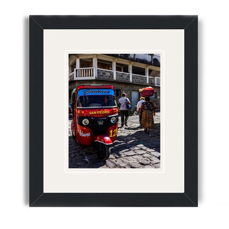 lake atitlan framed print