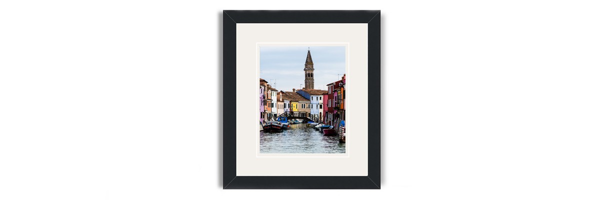 venice framed print